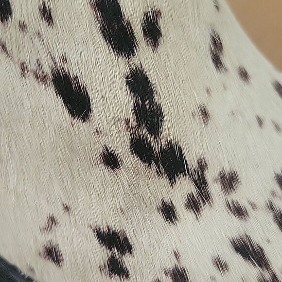 $278 NEW BAND OF GYPSIES THE FREE RODEO OFF WHITE BLACK BOOTS BOOTIES 9 9.5 NWT - Picture 12 of 13